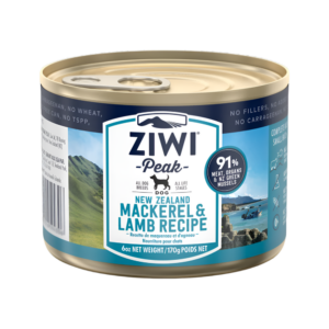 ZiwiPeak - Grain Free Mackerel & Lamb Dog Can 170 g