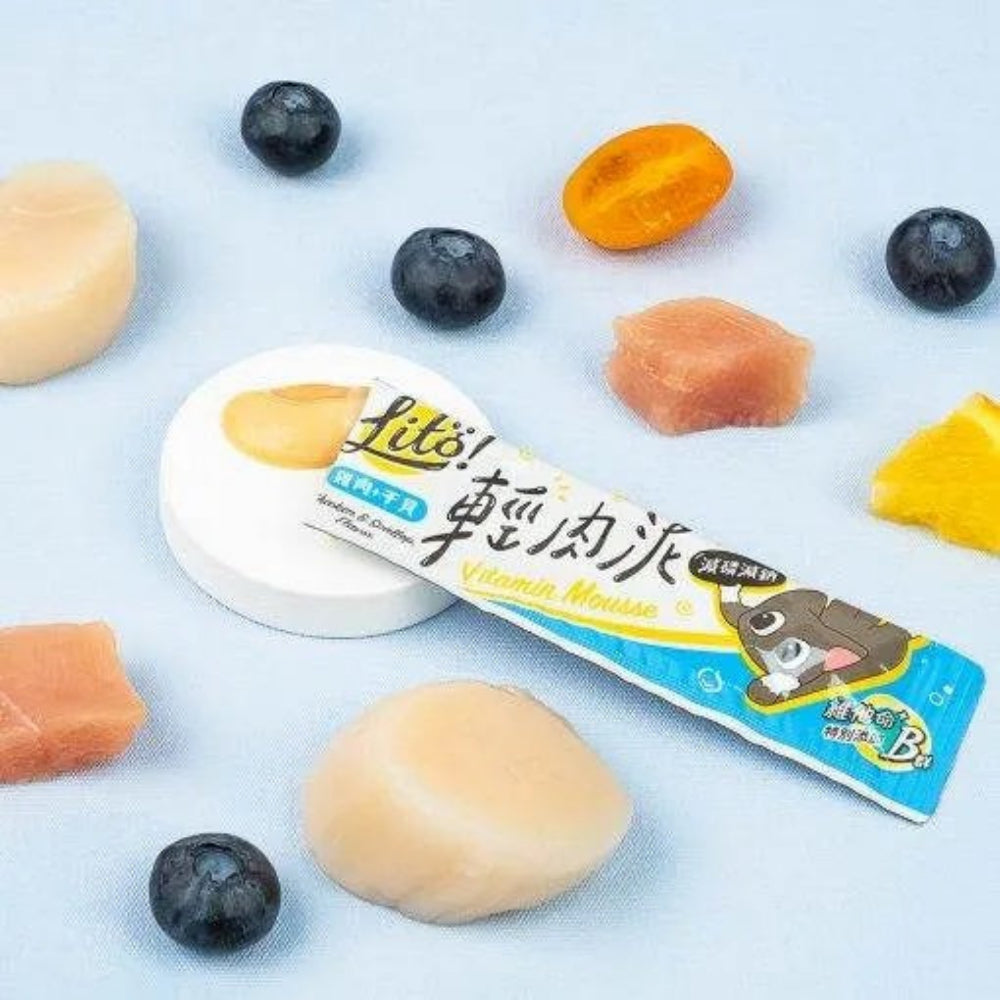 Chicken & Scallops (With Vitamin B complex ) Dogs & Cats Mousse - Image 2