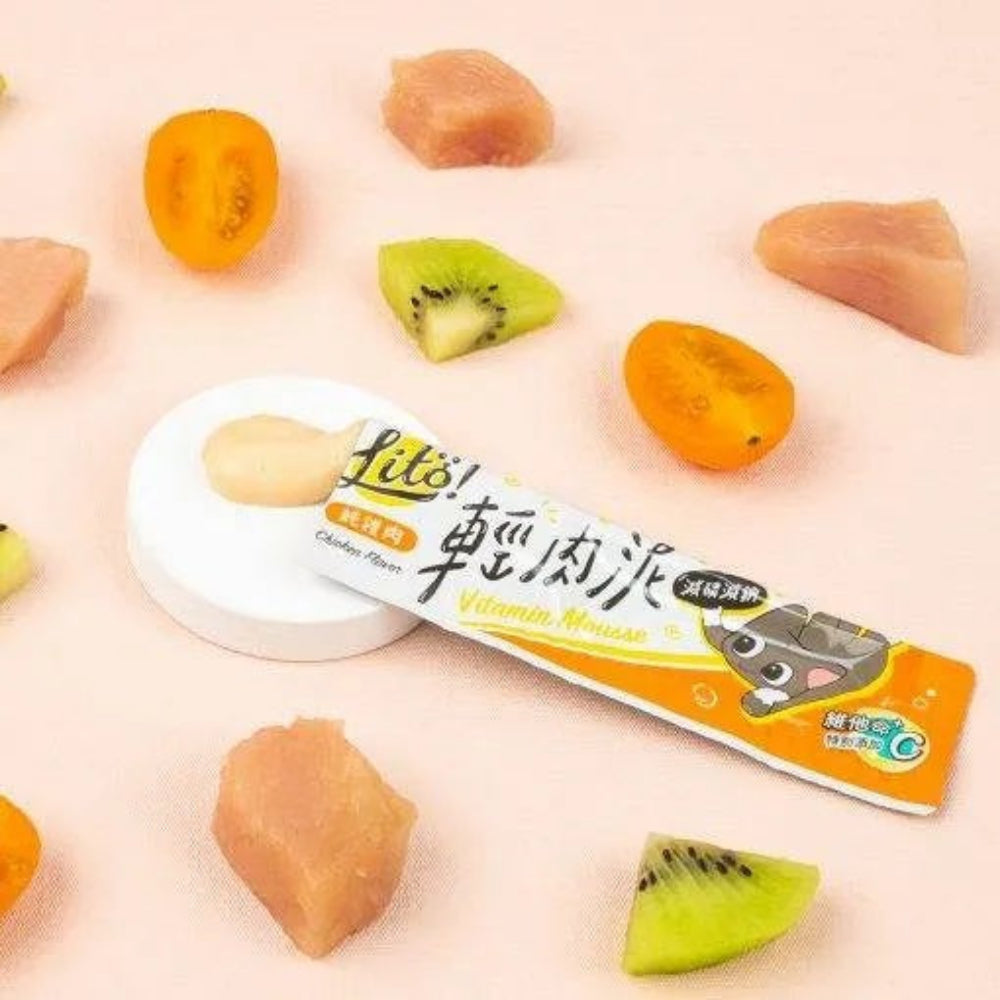 Stripped Chicken in Broth (With Vitamin C) Dogs & Cats Mousse - Image 3