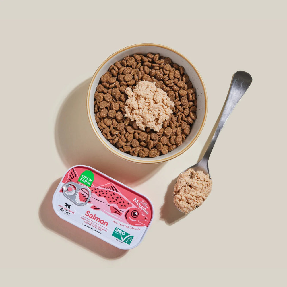 Silky Mousse Salmon Tasty Meal Topper for Cats - Image 4