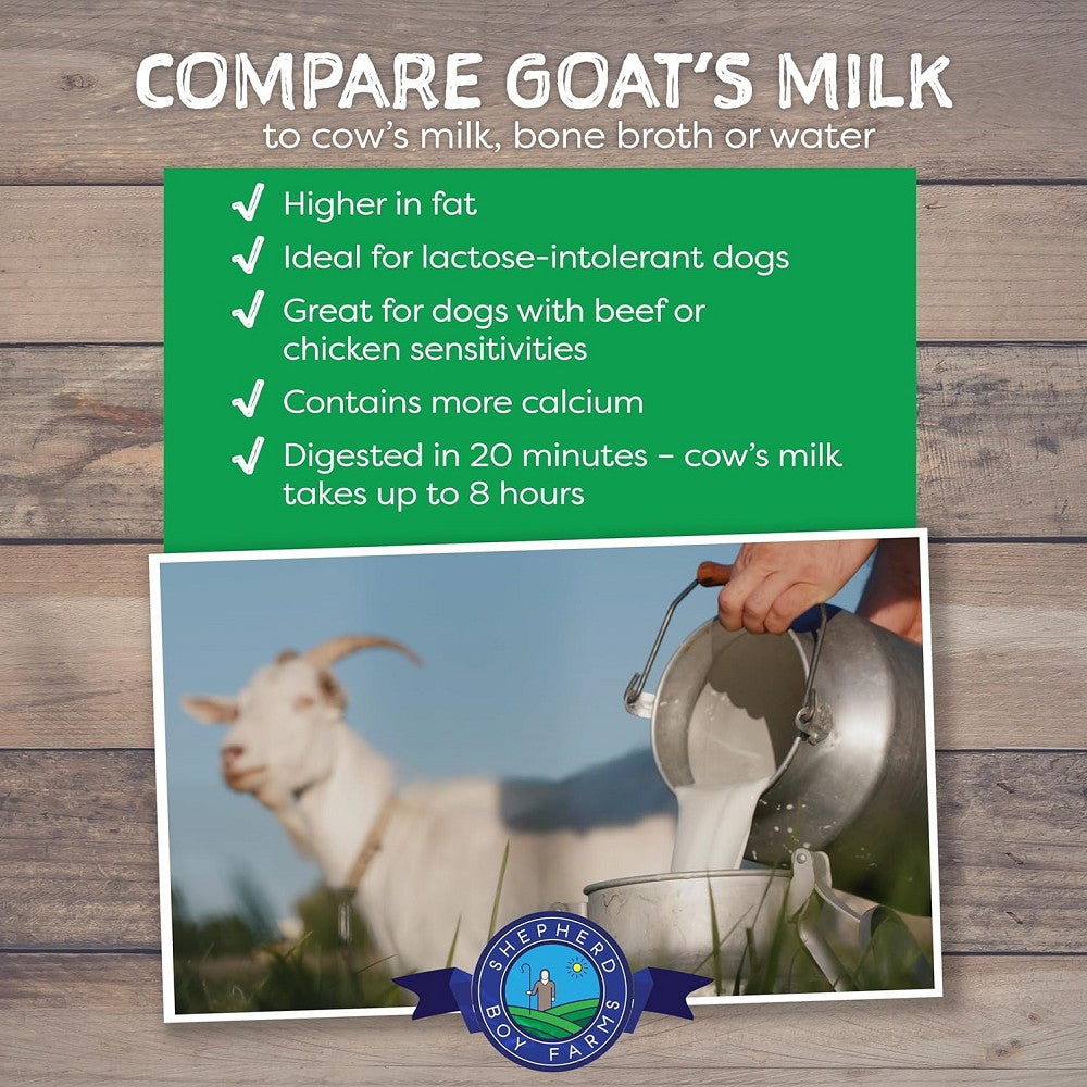 Freeze Dried Raw Goat's Milk Super Greens Blend for Dogs & Cats - Image 7
