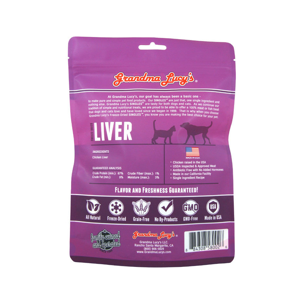 Chicken Liver Freeze Dried Dogs & Cats Treat - Image 2