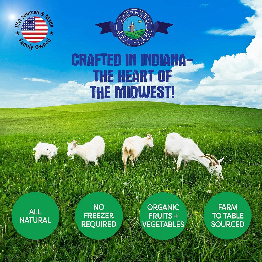 Freeze Dried Raw Goat's Milk Super Greens Blend for Dogs & Cats - Image 9