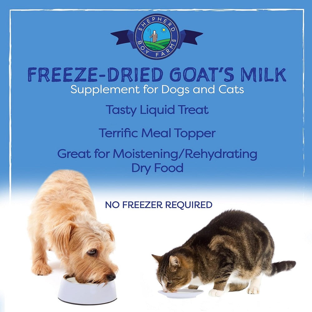 Freeze Dried Raw Goat's Milk Golden Blend for Dogs & Cats - Image 6