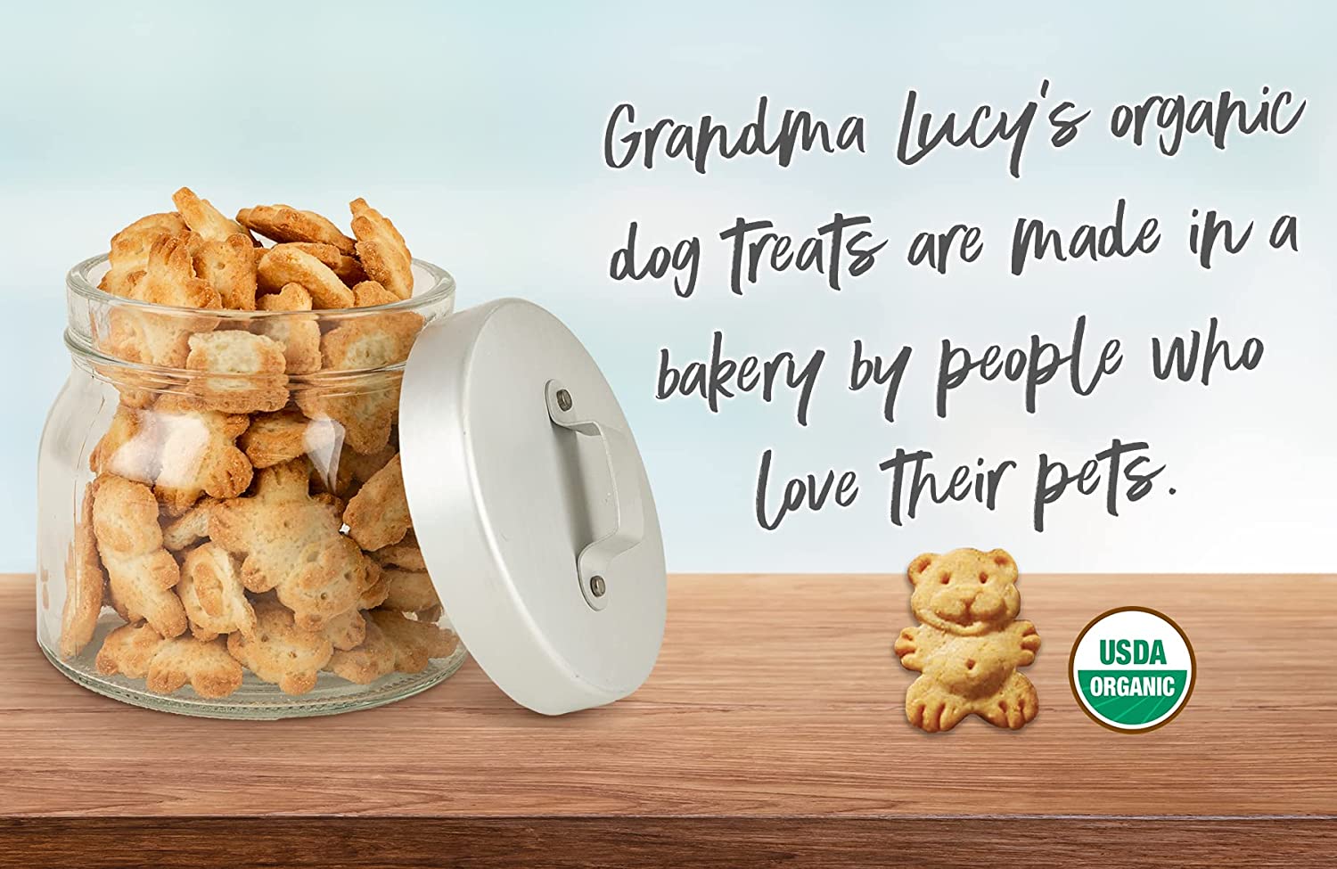 Organic Oven Baked Pumpkin Dog Cookies - Image 4