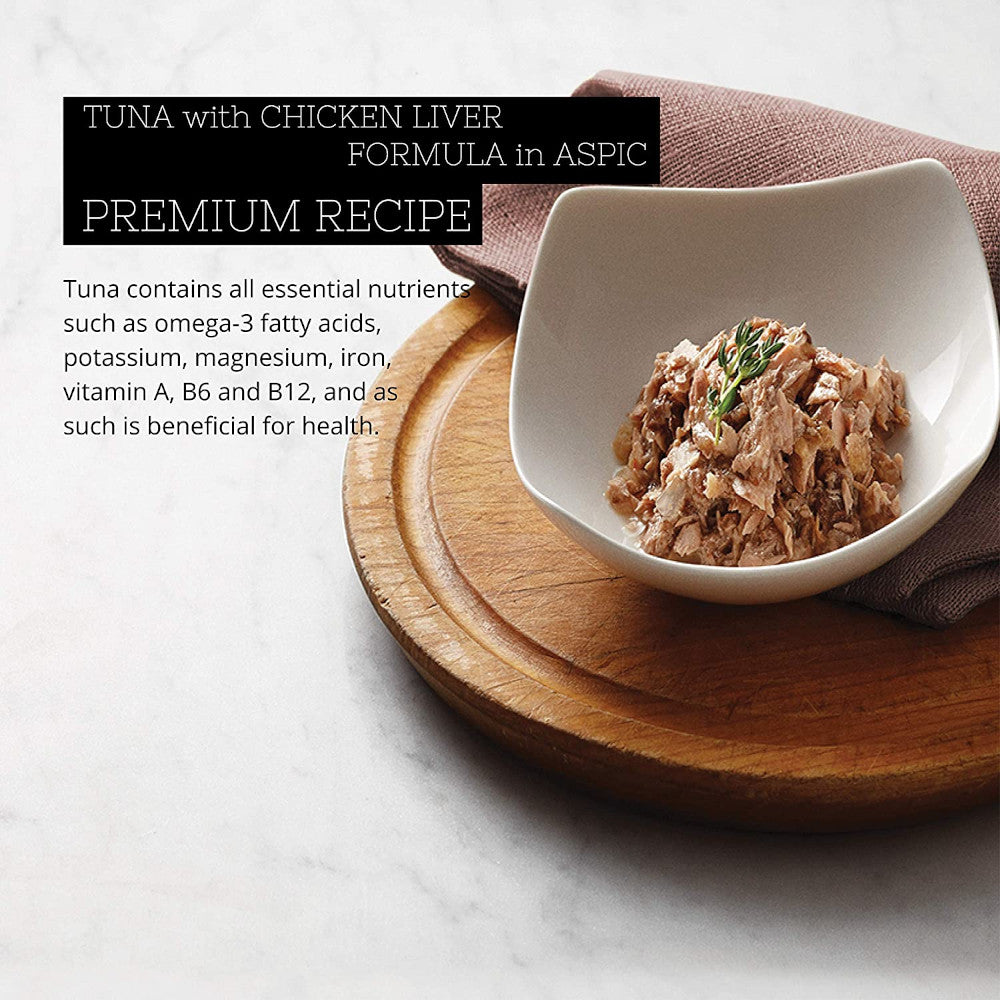 Premium Adult Grain Free Cat Can - Tuna with Chicken Liver - Image 2