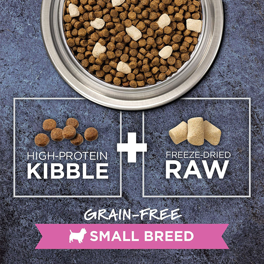 Raw Boost Grain-Free Kibble + Raw for Small Breed Dog Dry Food- Chicken - Image 4