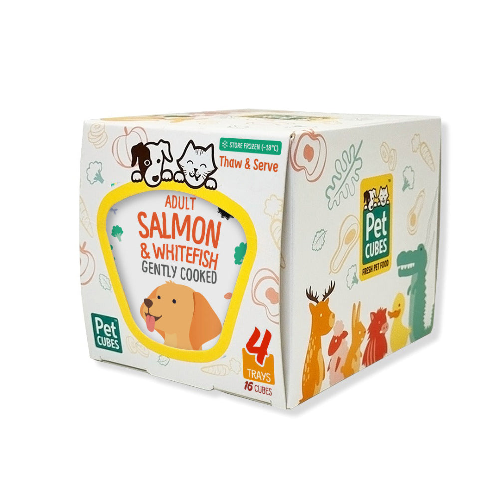 Frozen Fresh Human-Grade Gently Cooked Salmon & Whitefish Adult Dog Food - Image 2