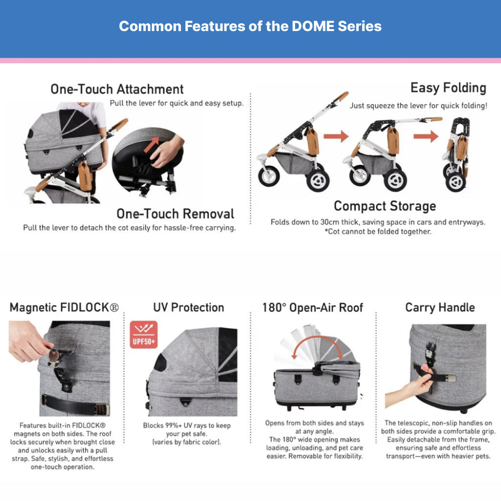 Dome 3 Pet Stroller - Image 16