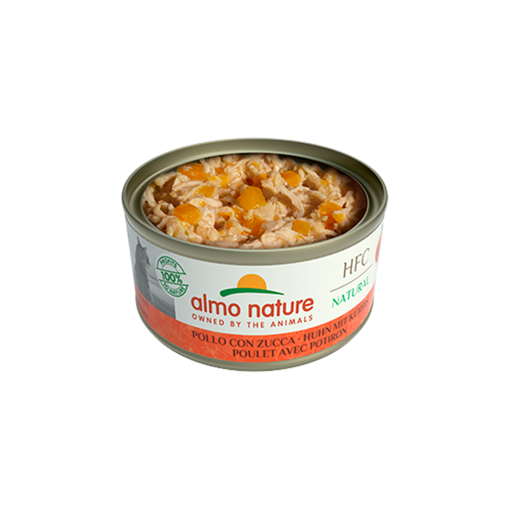 HFC Natural Chicken with Pumpkin Cat Can - Image 2