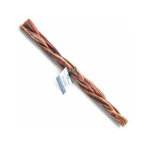 Barkworthies - Extra Thick Braided Free - Range Beef Gullet Dog Chew 12"