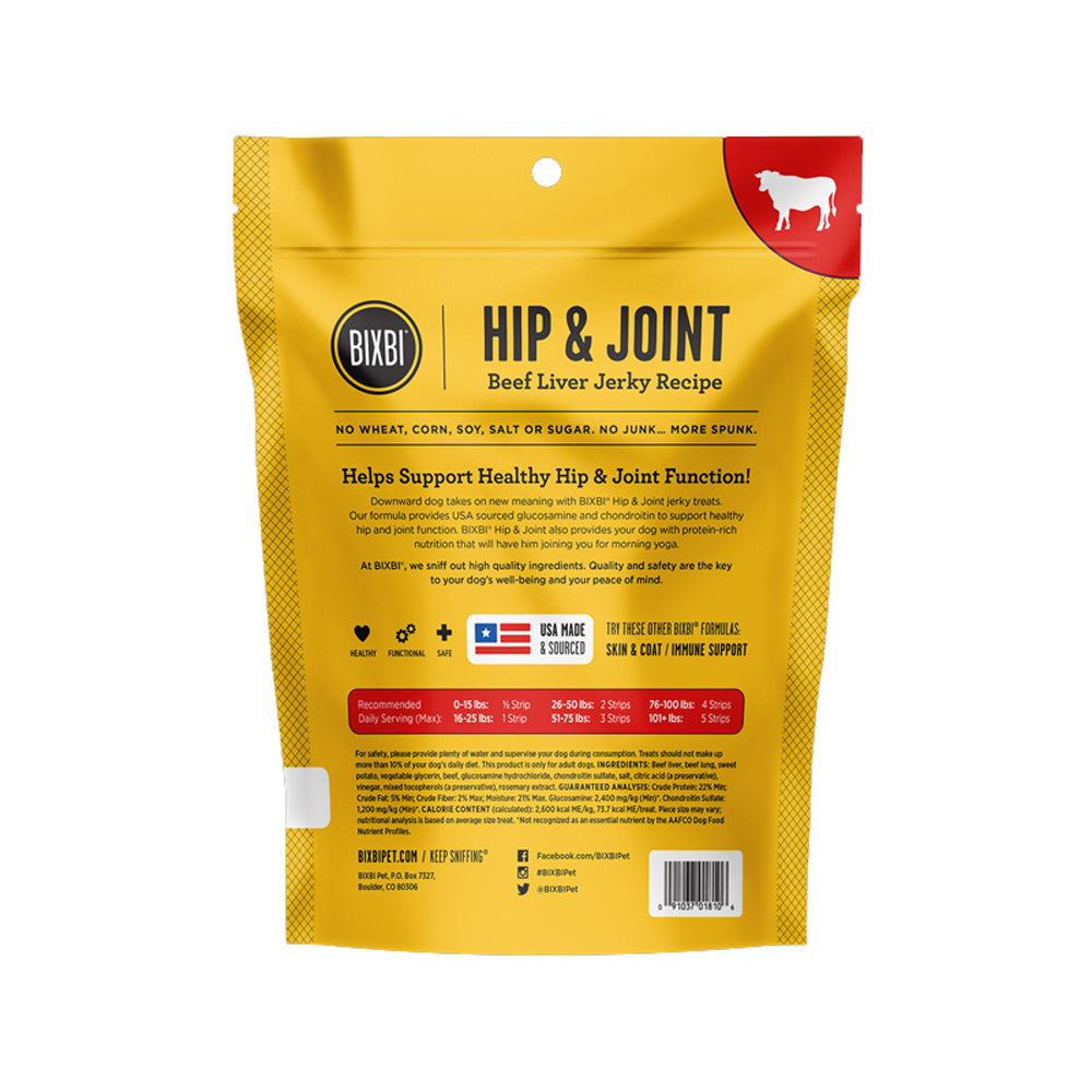 Hip & Joint Beef Liver Jerky Dog Treats - Image 2