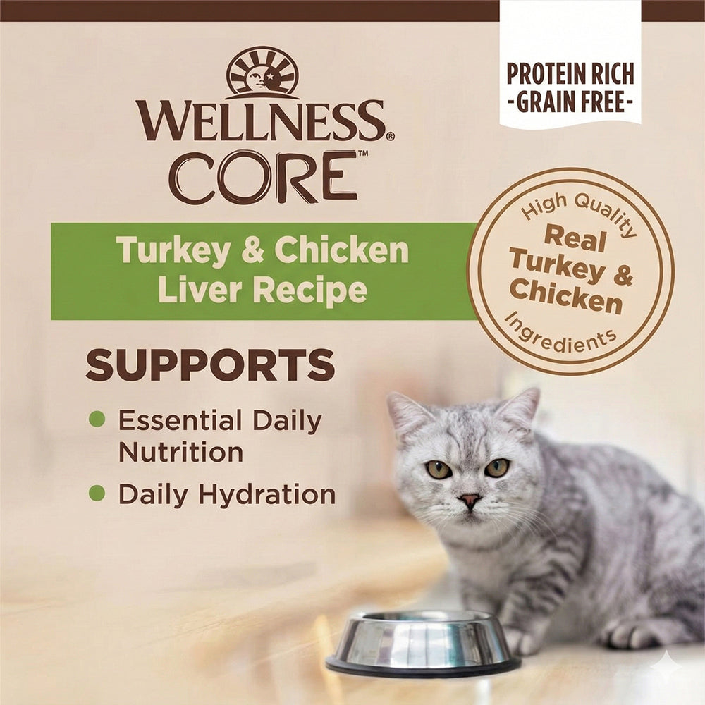 CORE Pate Turkey & Chicken Liver Kitten Cat Can - Image 3