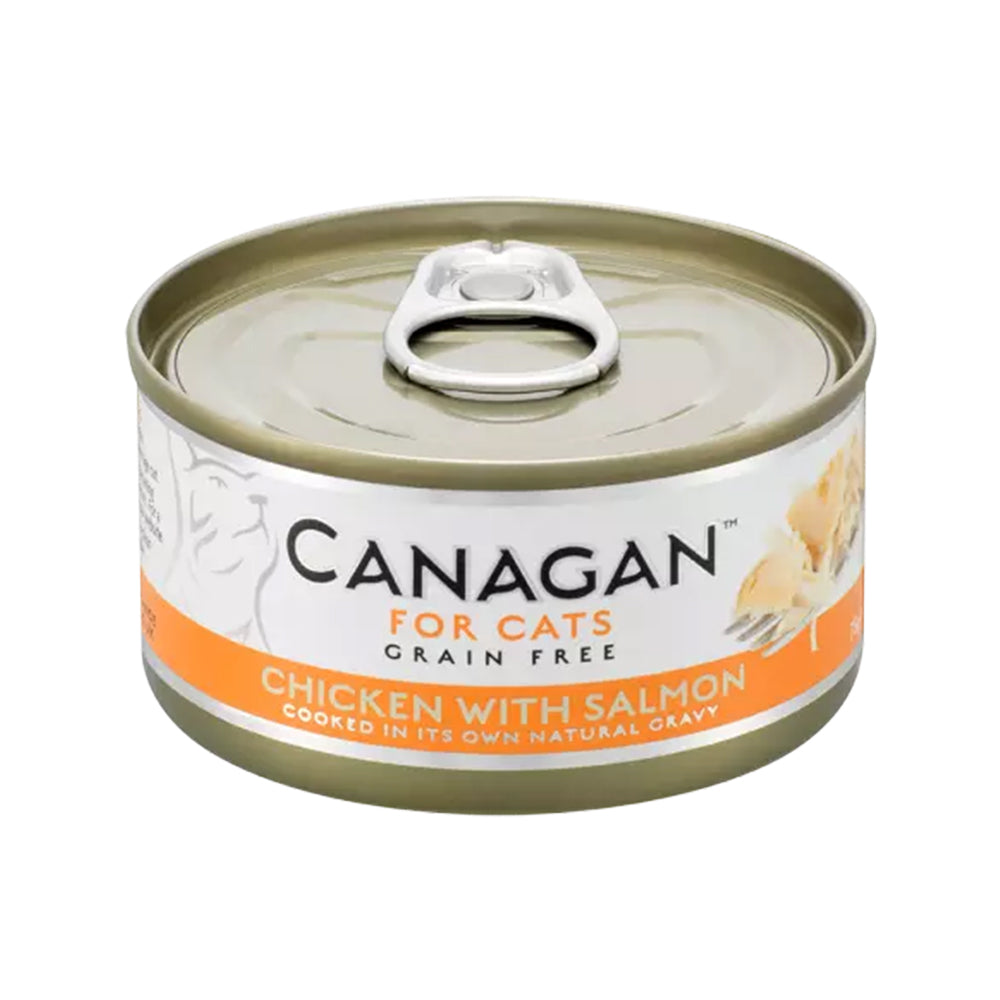 Grain Free Chicken With Salmon Cat Can