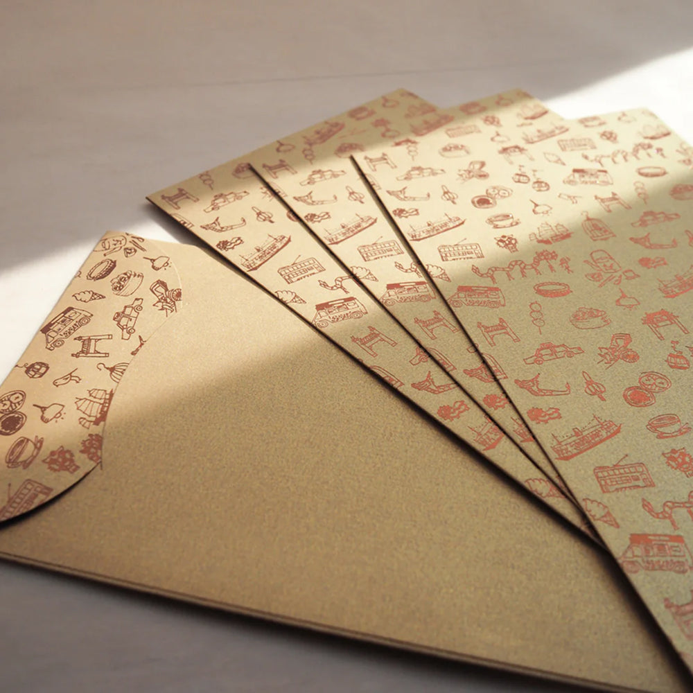 Hong Kong Pattern Lai See Envelope (set of 6) - Image 6