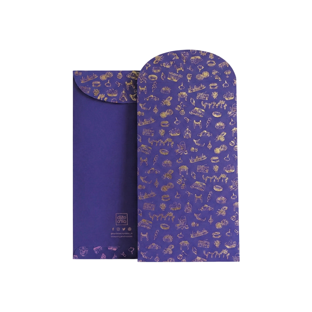 Hong Kong Pattern Lai See Envelope (set of 6) - Image 3