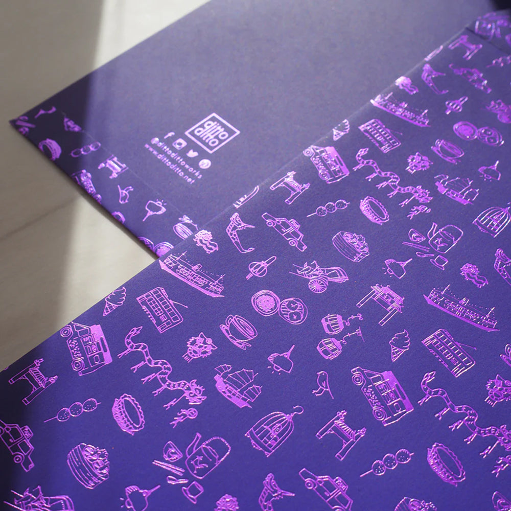 Hong Kong Pattern Lai See Envelope (set of 6) - Image 9