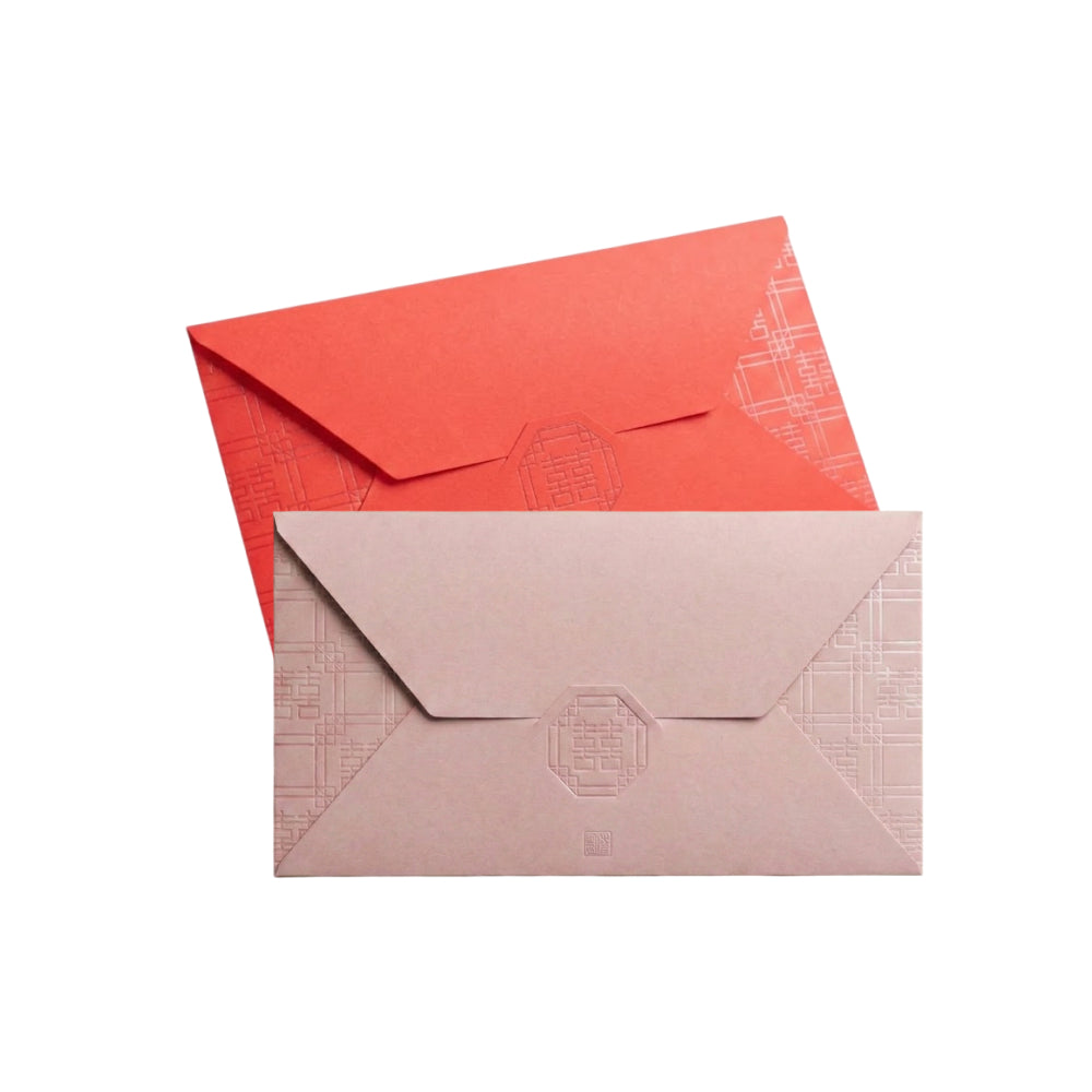 The Chinese Double Happiness Lai See Envelope (set of 6) - Image 3
