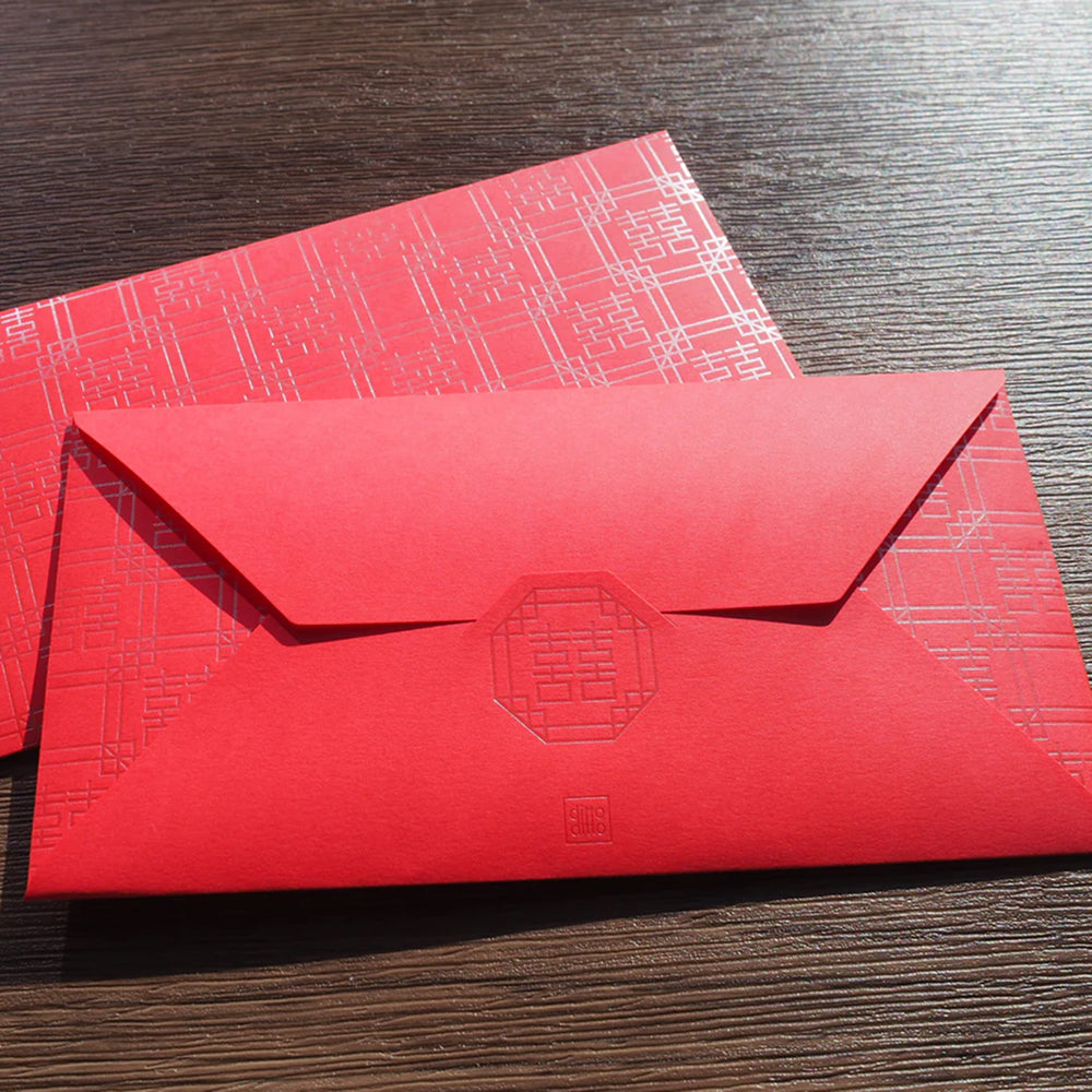The Chinese Double Happiness Lai See Envelope (set of 6) - Image 7