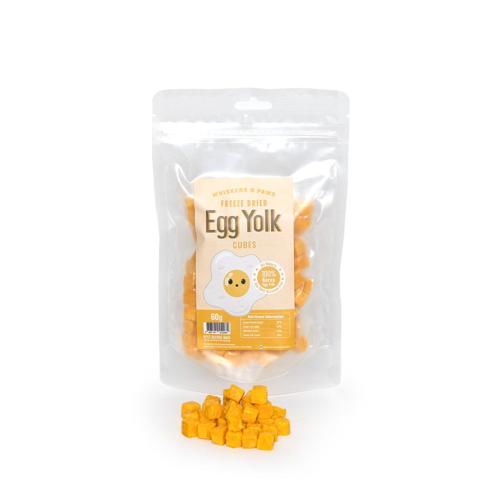 WNP Freeze Dried Egg Yolk Treats for Dogs & Cats