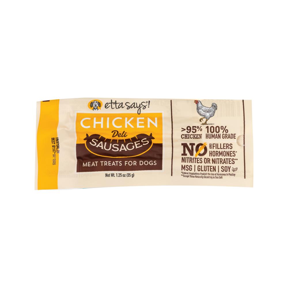 Etta says - Chicken Deli Sausages Dog Treats 1.25 oz