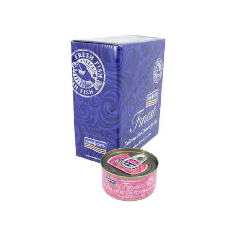 Finest Tuna Fillet with Salmon Cat Can - Image 3