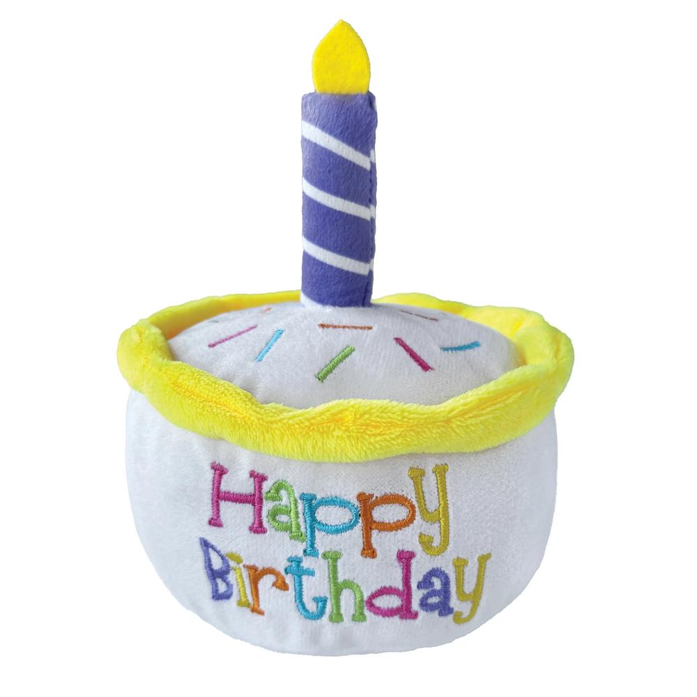 Birthday Cake Dog Plush Toy - Image 3