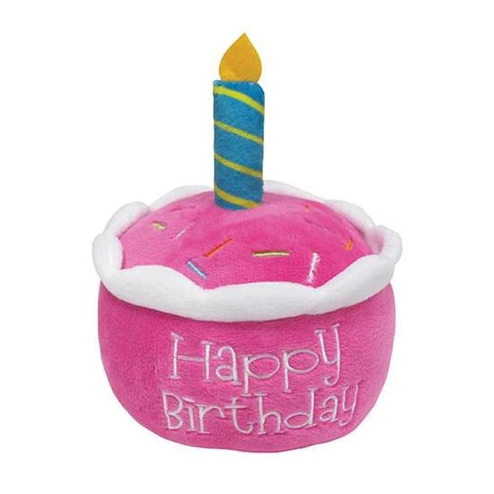 Birthday Cake Dog Plush Toy - Image 2