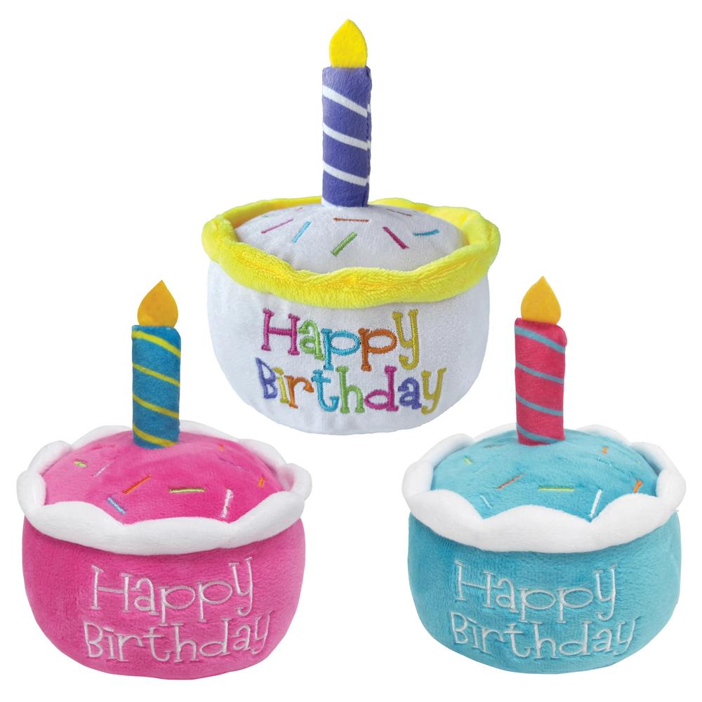 Birthday Cake Dog Plush Toy - Image 4