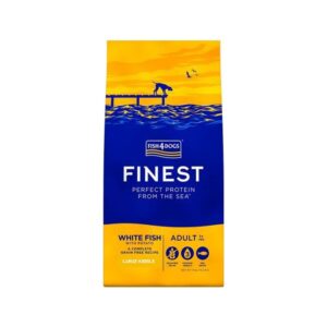 Fish4Dogs - Finest Adult White Fish Dog Dry Food Large Bite