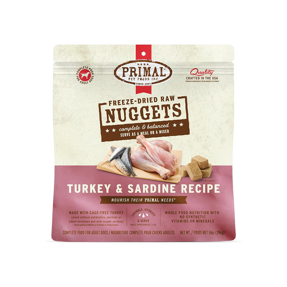 Freeze Dried Turkey & Sardine Nuggets Dog Food - Image 2