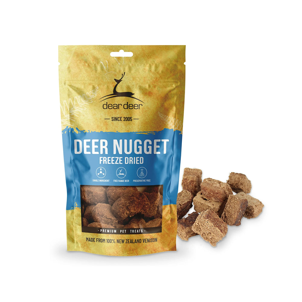 Freeze Dried Deer Nugget Dog Treats - Image 2