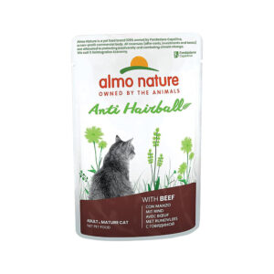 Functional Pouch - Anti Hairball With Beef Cat Pouch