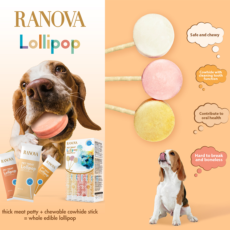 Freeze-Dried Lollipop Mixed Flavor Dog Treats - Image 2