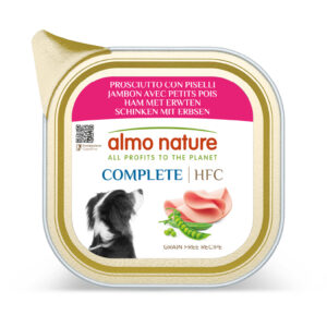 HFC Complete Ham With Peas Dog Can