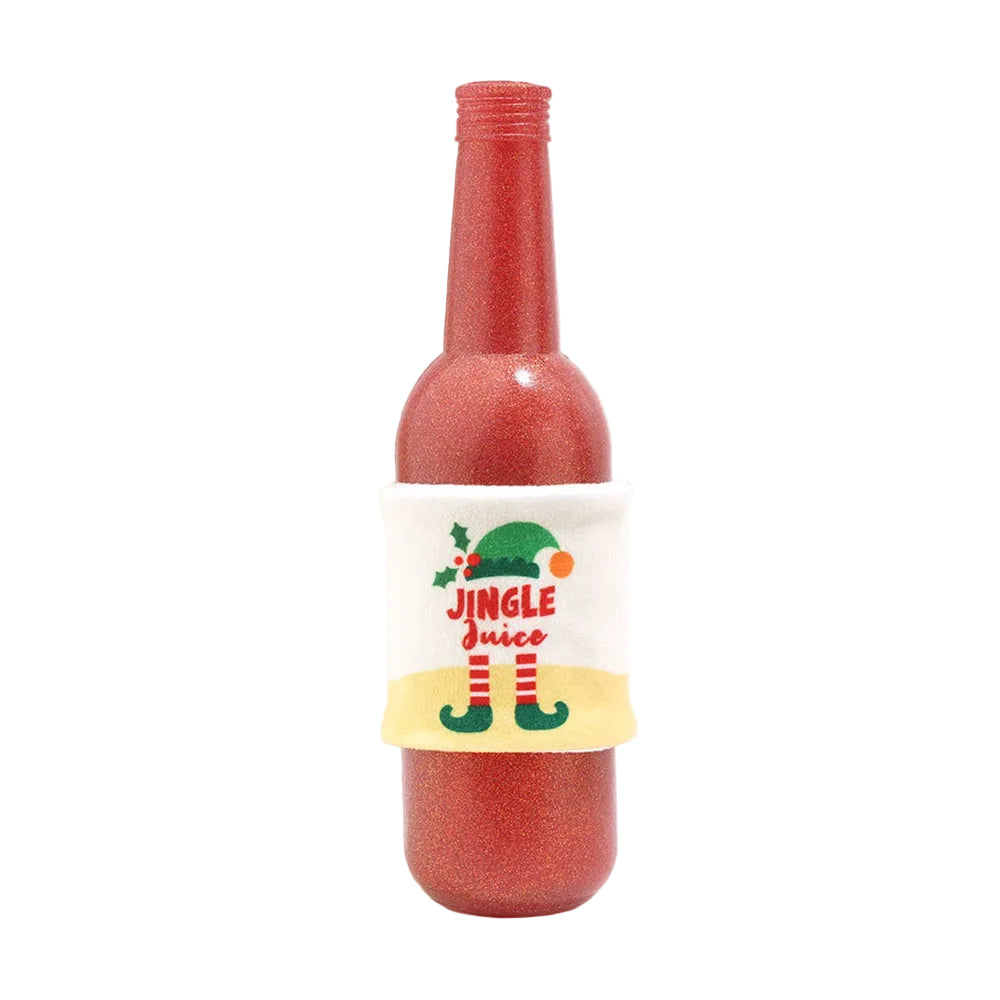 Happy Woofmas - Jingle Juice TPR Rubber Dog Toy - Image 2
