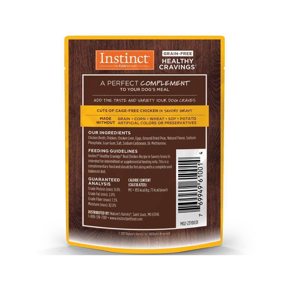 Healthy Cravings Grain Free Chicken Complement Dog Pouch - Image 5