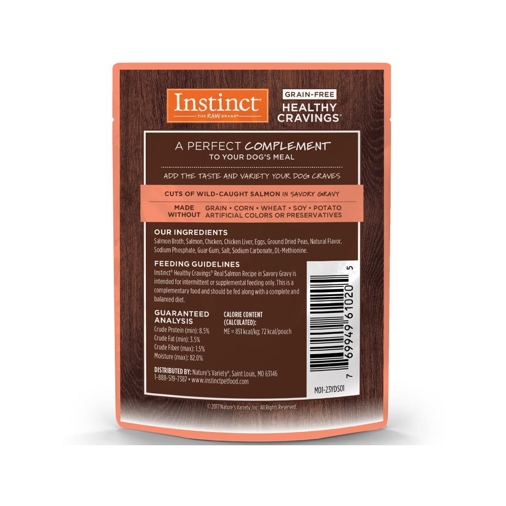 Healthy Cravings Grain Free Salmon Complement Dog Pouch - Image 5