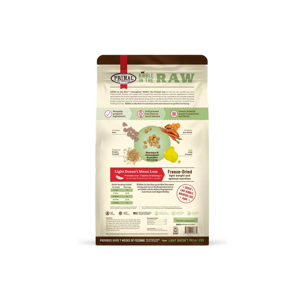 Kibble In The Raw - Freeze Dried Chicken Cat Food - Image 2