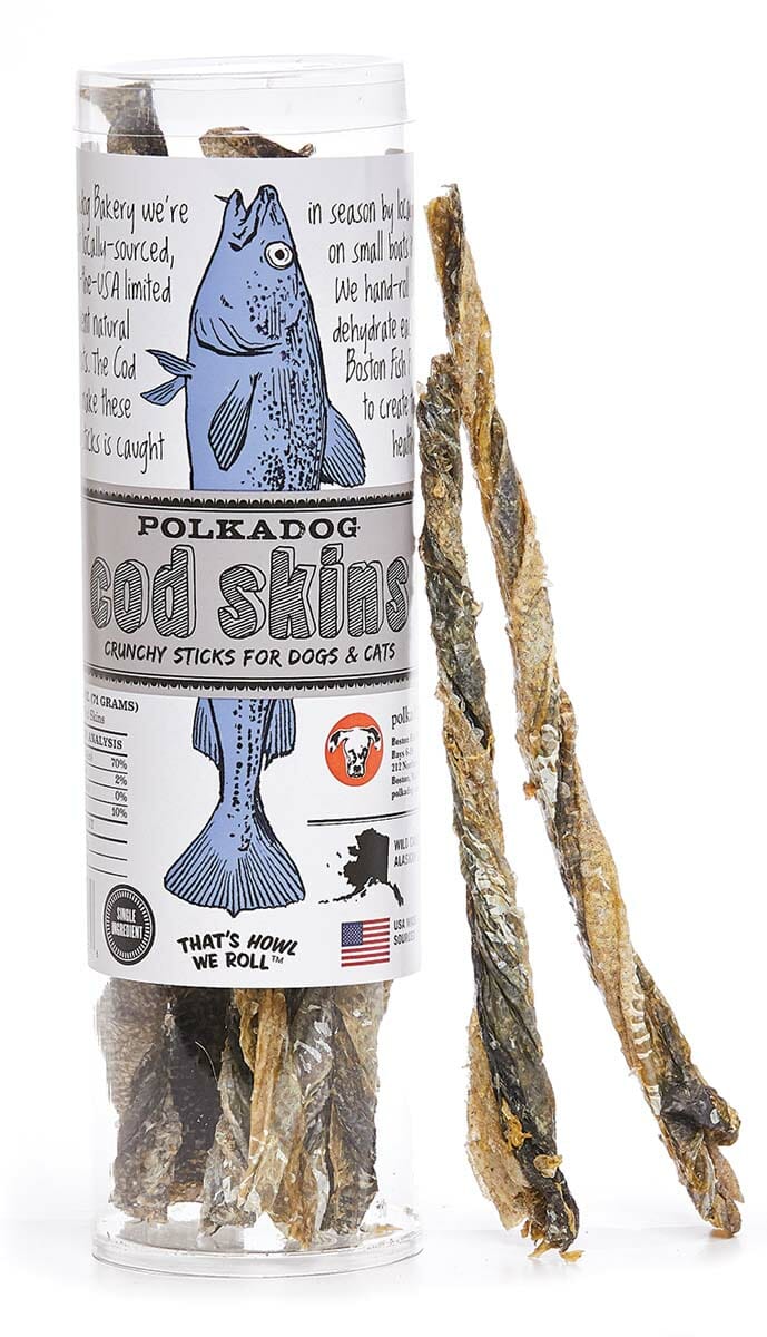 Cod Skin Crunchy Sticks Dog & Cat Treats - Image 3