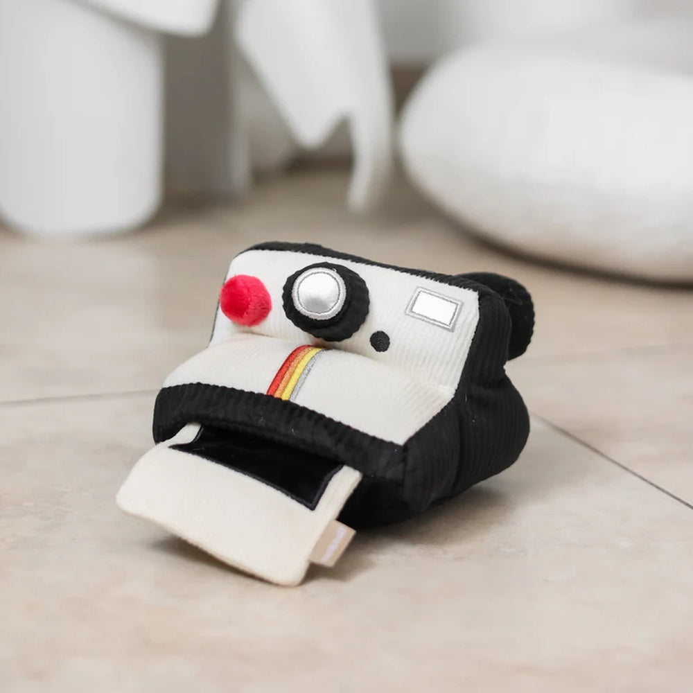 Instant Camera Snuffle + Squeaky Dog Toy - Image 2