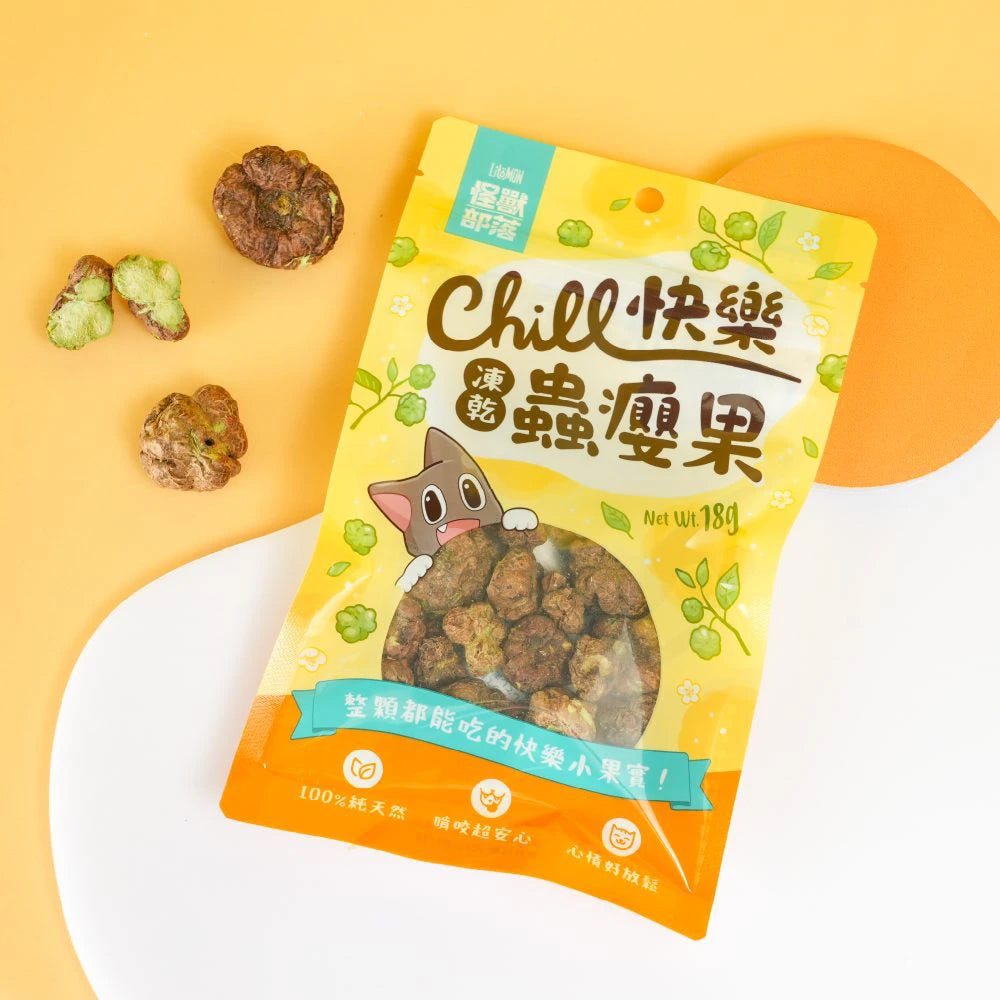 Freeze-Dried Silvervine Gall Fruit Cat Treats - Image 2