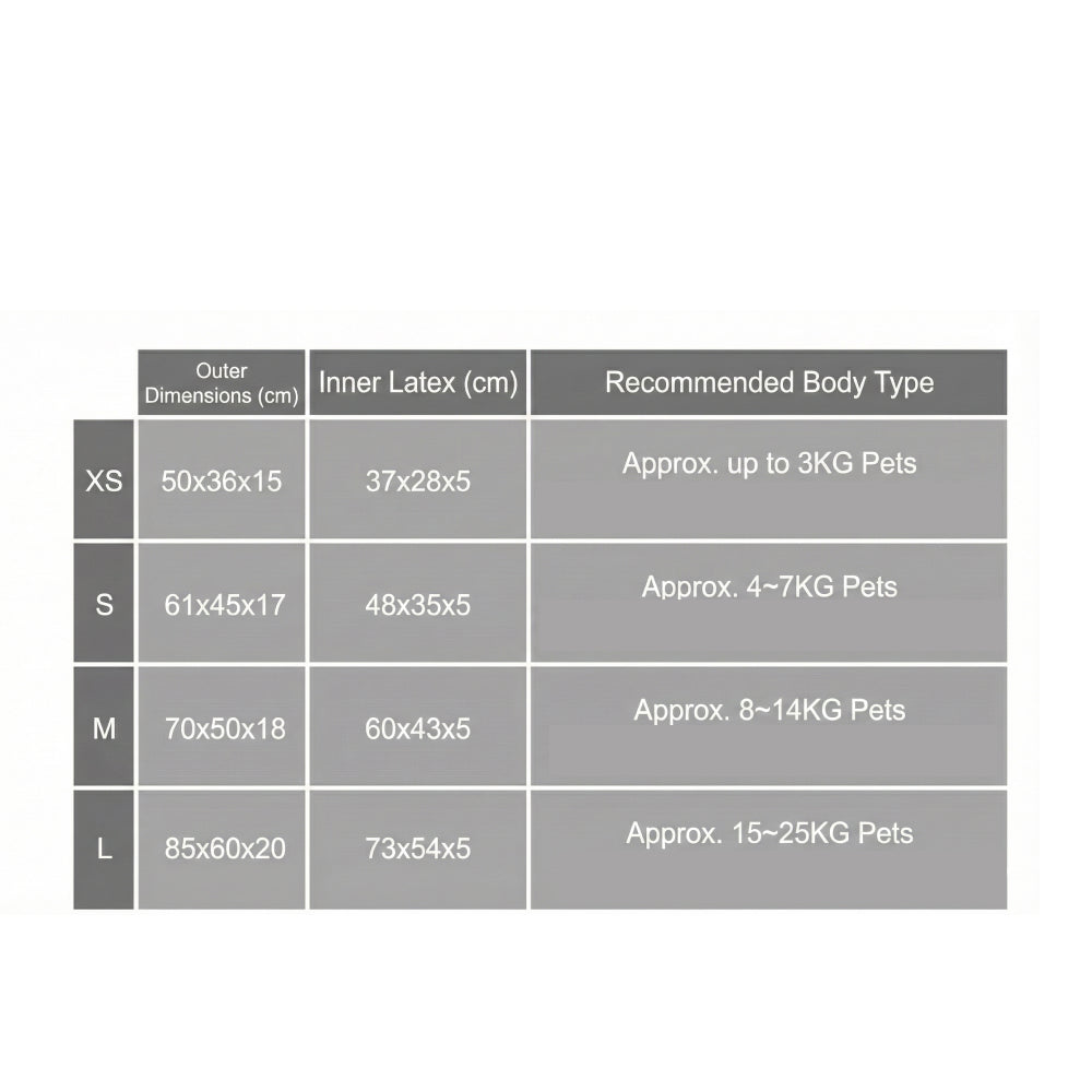 Velvet Latex Bed For Pets - Image 5