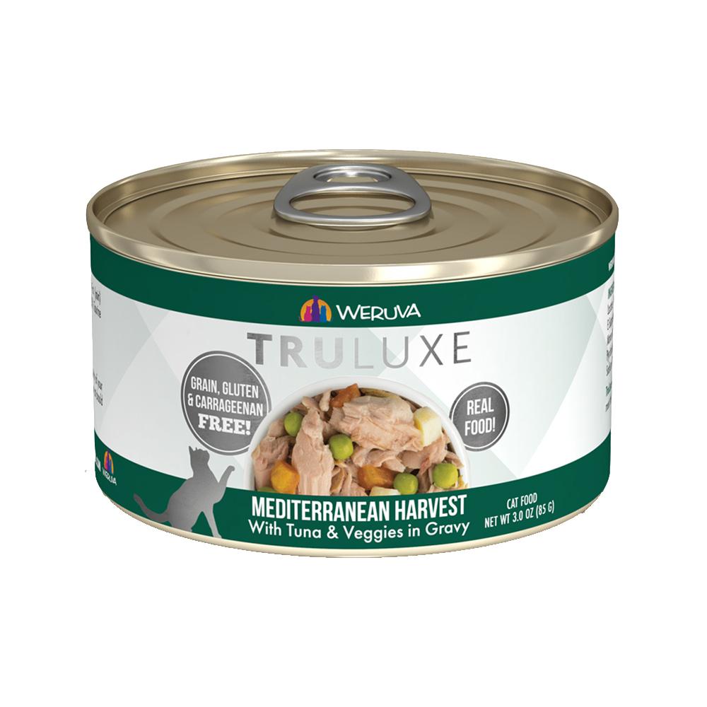 Weruva - Truluxe Mediterranian Harvest Tuna & Veggies in Gravy Cat Can 3 oz