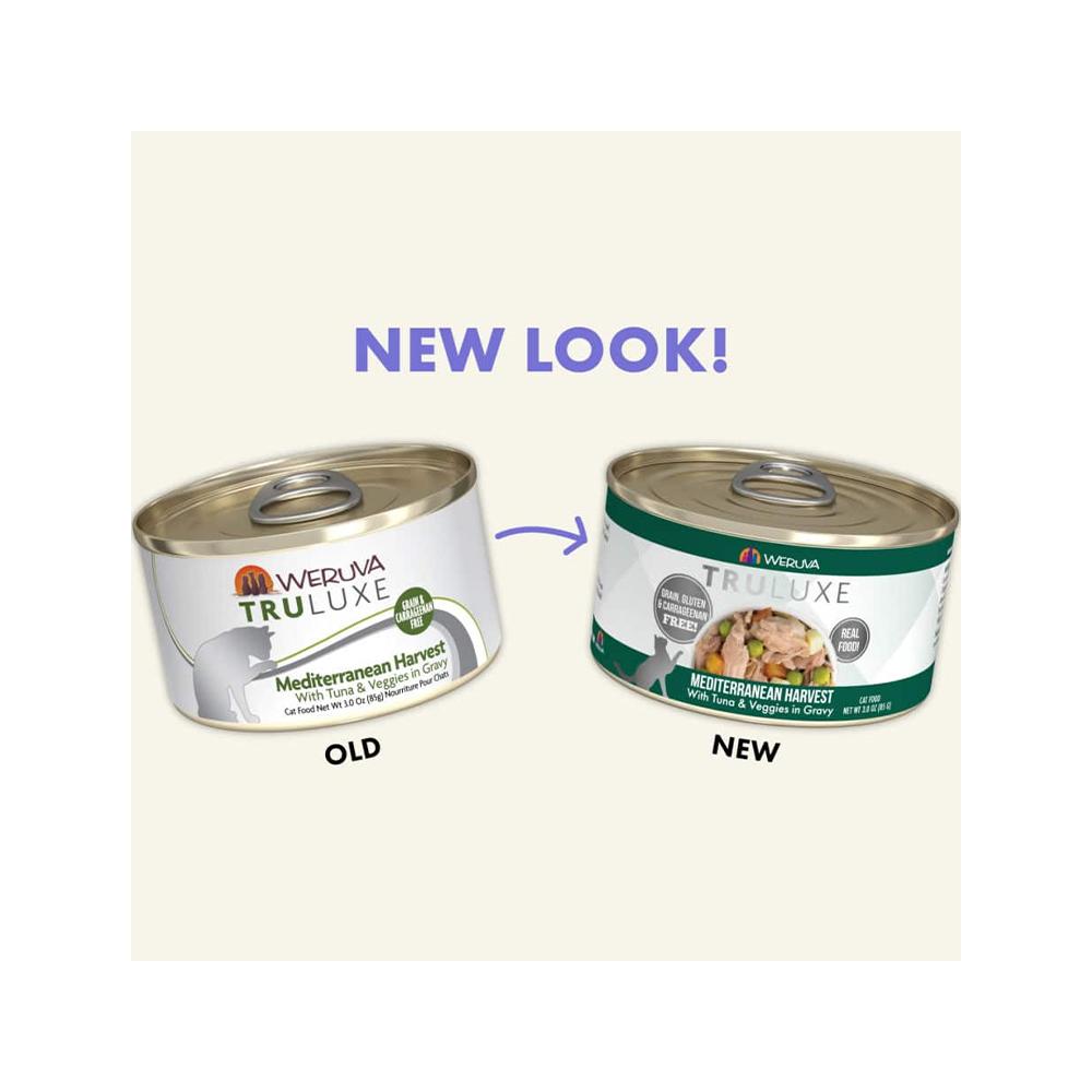 Truluxe Mediterranian Harvest Tuna & Veggies in Gravy Cat Can - Image 3