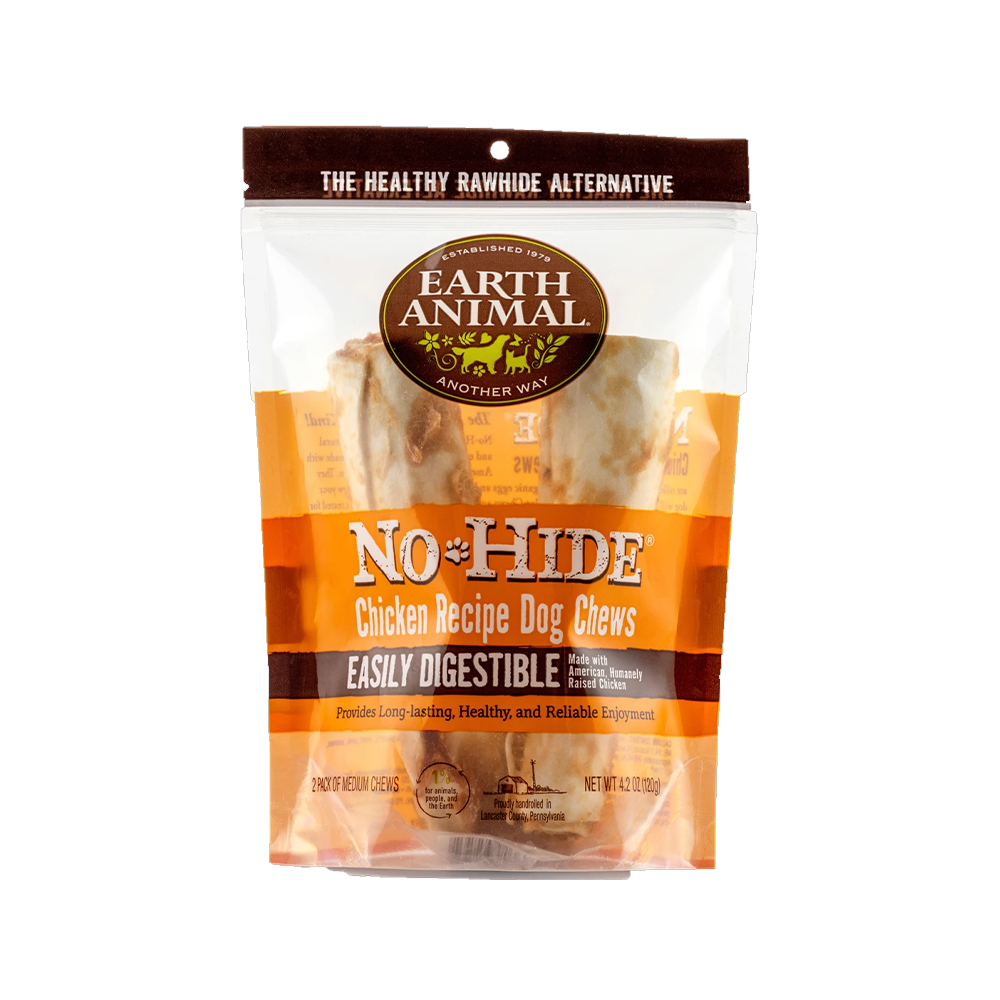 Earth Animal - No Hide Chicken Dog Chews 7"