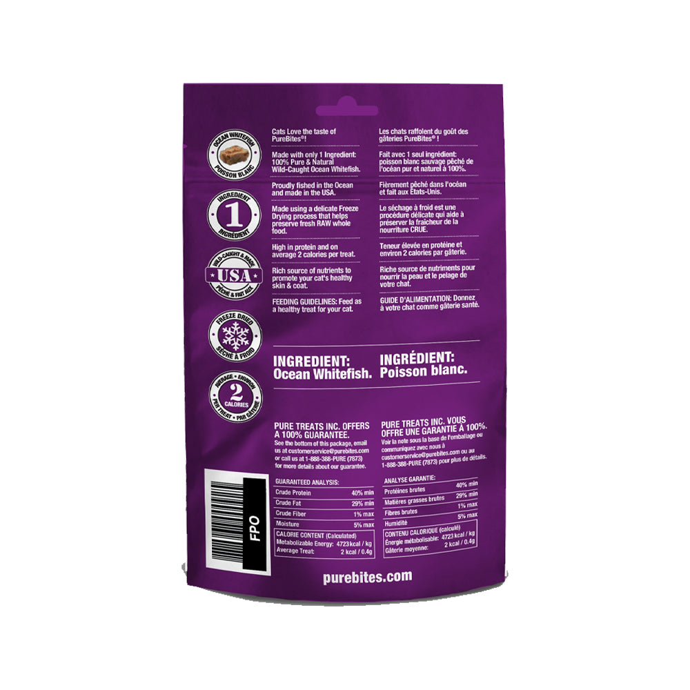 Freeze Dried Ocean Whitefish Cat Treats - Image 4