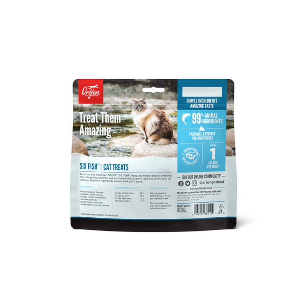 Freeze-Dried Six Fish Cat Treats - Image 2