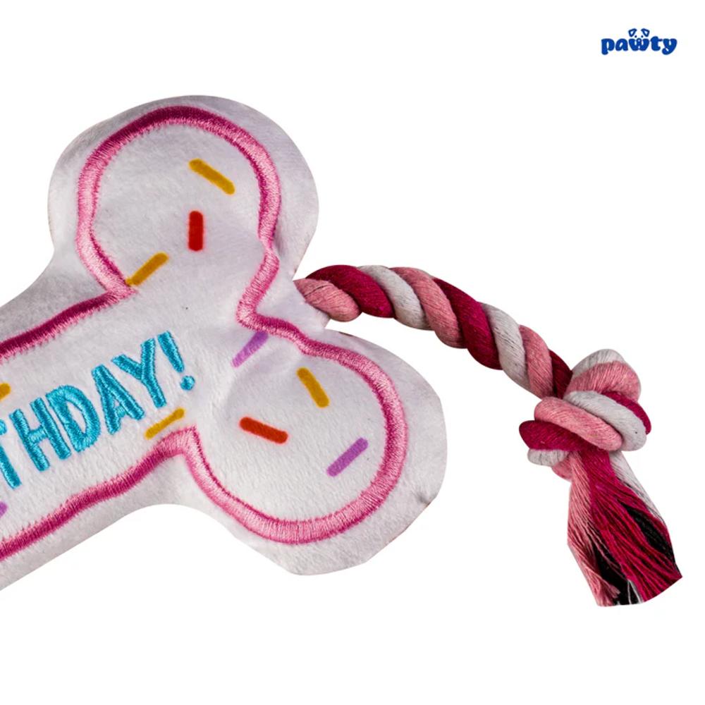 Birthday Bone Dog Plush Toy - Image 7