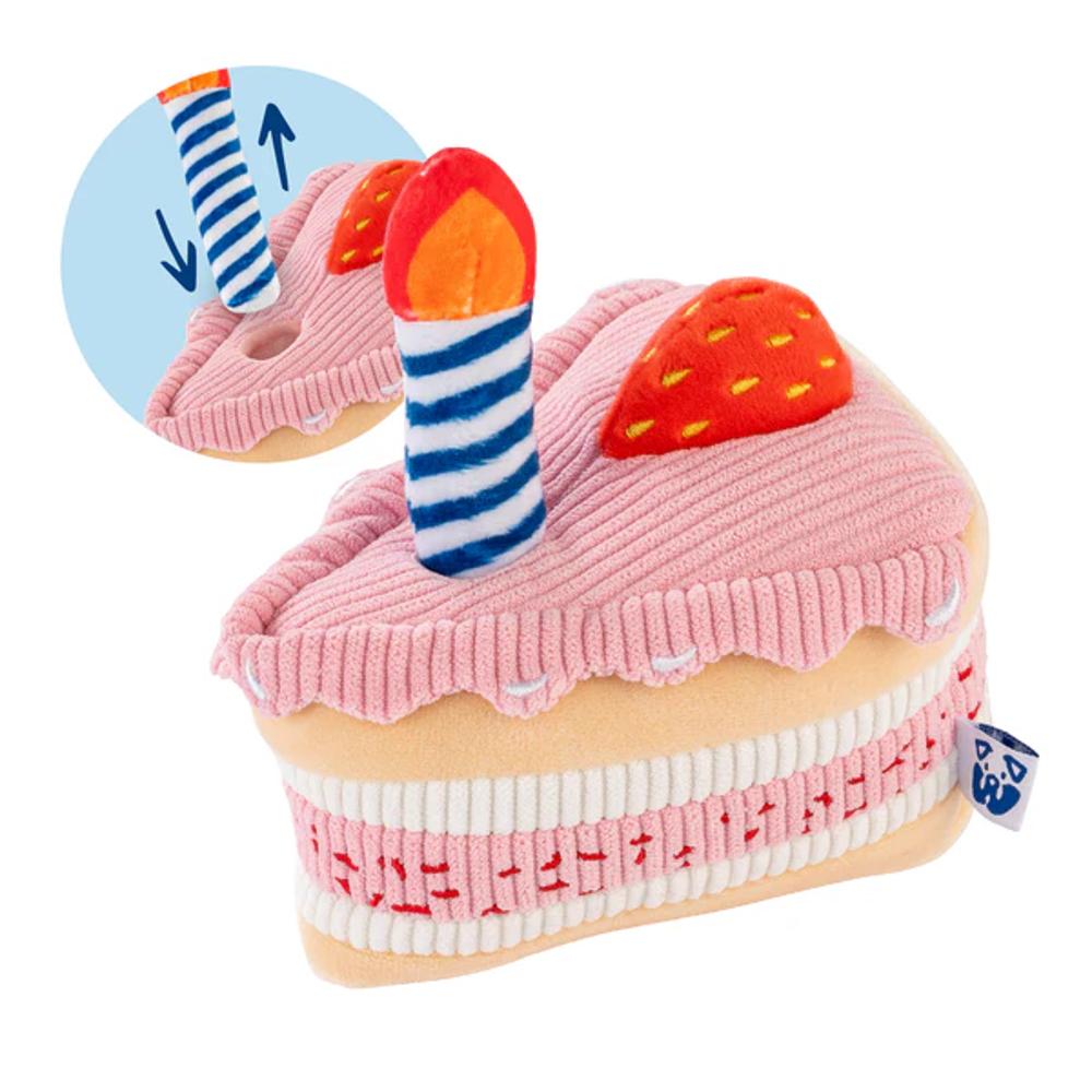 Birthday Cake Dog Plush Toy - Image 3